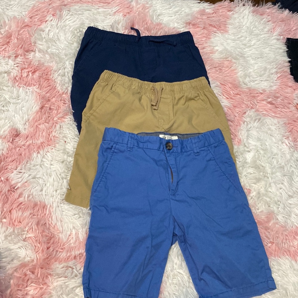 Boys khaki shorts